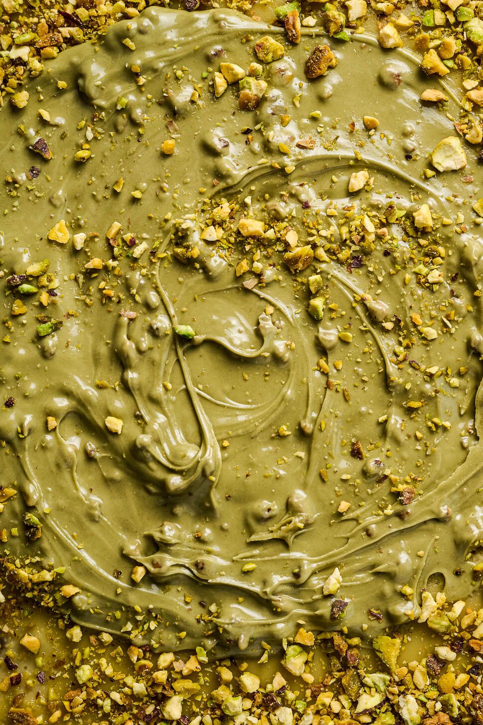 Glaseado de pistacho